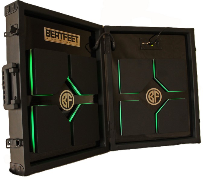 BeatFeet Pro folding foot drum kit
